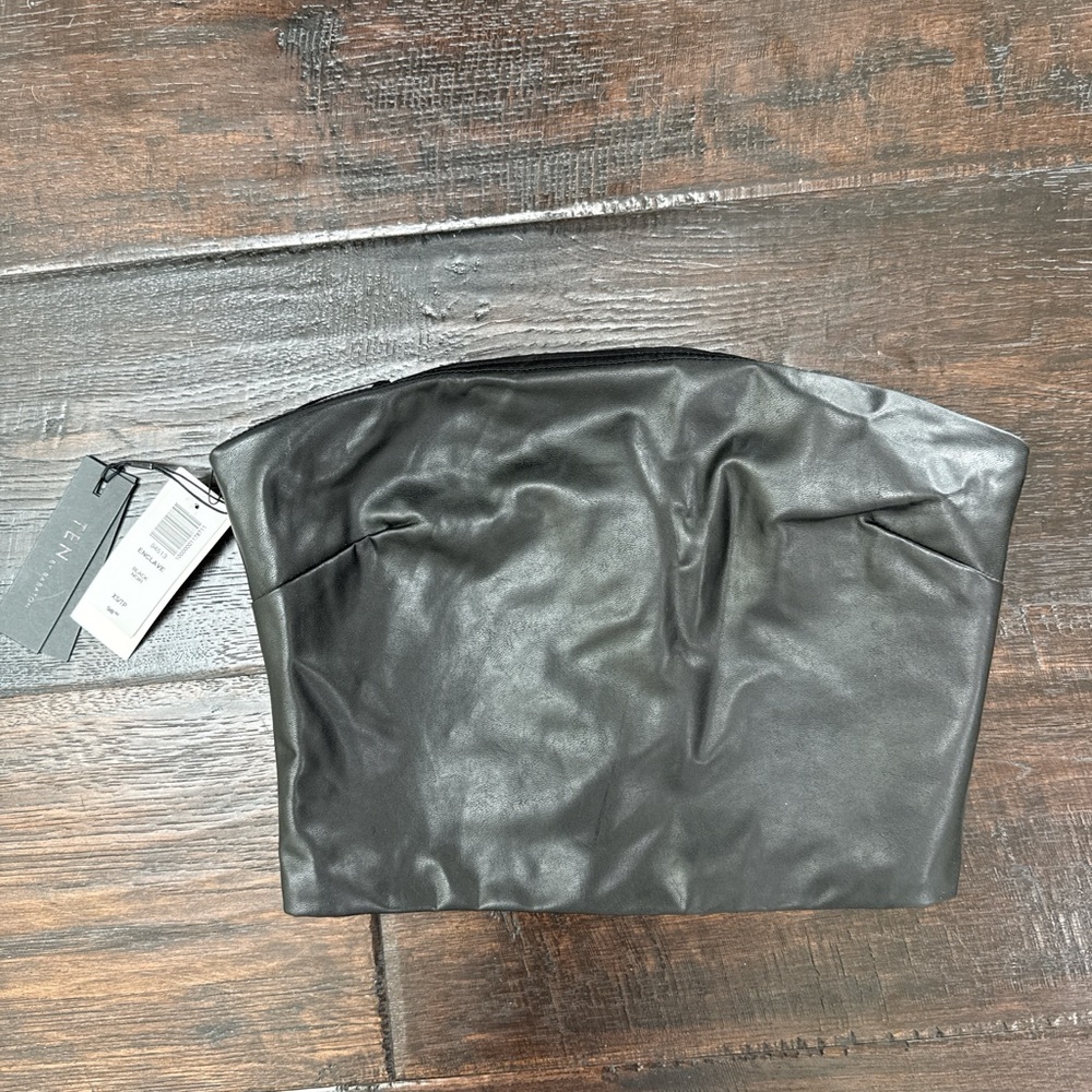 Aritzia Leather Bandeau